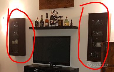 2 VETRINETTE DA INTERNO A SOSPENSIONE