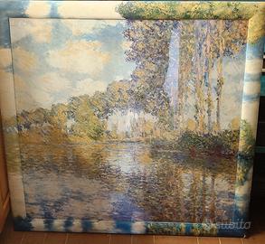 Riproduzione quadro Monet I pioppi