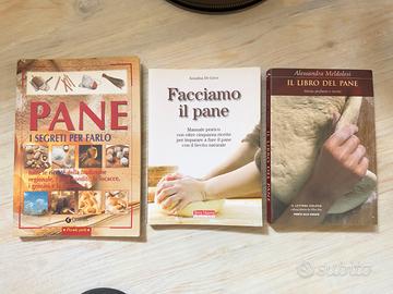 Lotto 3 libri sul pane – panificazione naturale