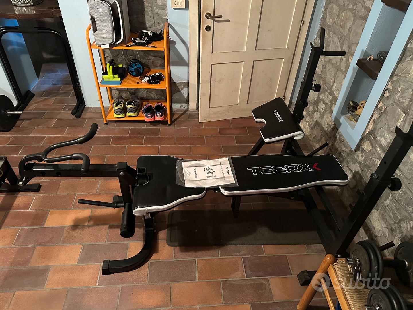 Panca Per Esercizi WBX-90 - Supporto Fino A 240 Kg, Seduto Imbottito