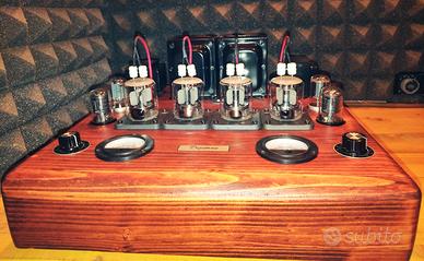 Amplificatore finale stereo a valvola