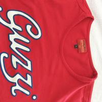 T Shirt Rossa 'MOTO GUZZI' Donna tg.''L''