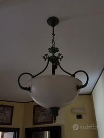 Lampadari vintage con influenze Art Deco / Liberty