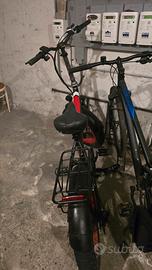 E-bike pieghevole fat bike