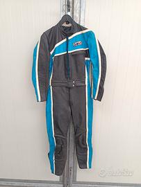 Tuta in pelle anni 80 vintage