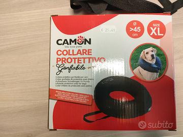 collare protettivo gonfiabile  per cani 
