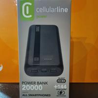 Power Bank Cellularline 20000 mAh USB-C