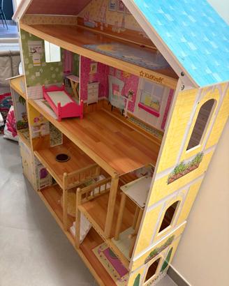 Casetta delle bambole in legno gioco per bambini