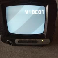 Piccolo TV con 2 funzioni monitor.