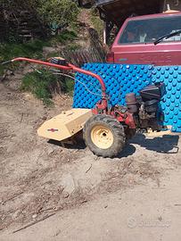 trattorino fresa reversibile motore Lombardini 