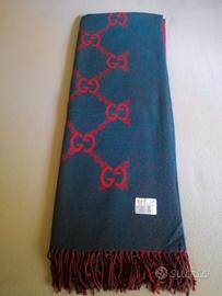 GUCCI  PLAID ORIGINALE IN LANA NUOVO MAI USATO