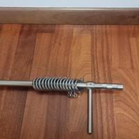 palo  tenda in acciaio moderno cm 155 