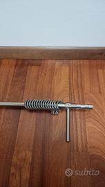 palo  tenda in acciaio moderno cm 155 