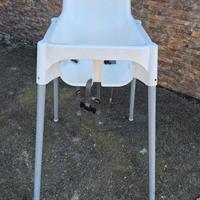 Seggiolone/sedia pappa Ikea con vassoio