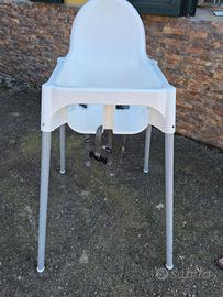 Seggiolone/sedia pappa Ikea con vassoio