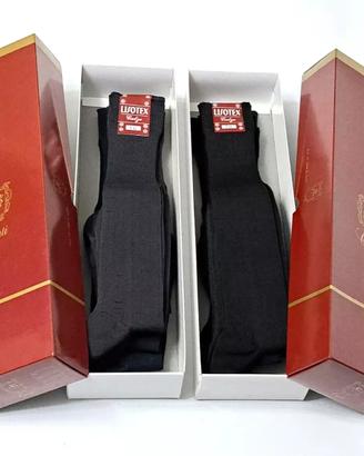 6PAIA CALZE LUNGHE UOMO *LISOTEX COTONE_SCONTO 30%