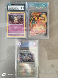 Lotto 3 Carte Pokémon Graduate
