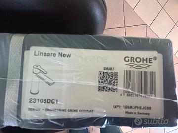 Miscelatore Grohe cromato spazzolato