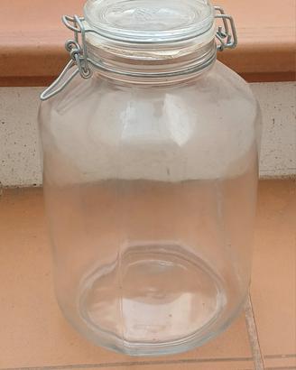 Barattolo 5lt vetro trasparente 