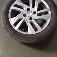 PEUGEOT 208 2019 CERCHI IN LEGA CON GOMME