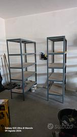 Scaffali in acciao 