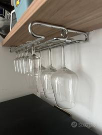 Emuca 8929611 Supporto Porta Calici