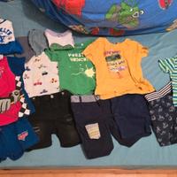 Lotto vestiti bambino 