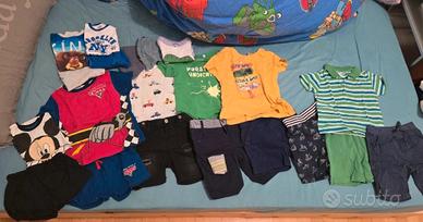 Lotto vestiti bambino 