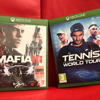 Xbox One Mafia III e Tennis World Tour