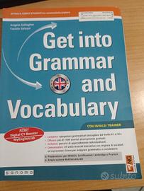 libro scolastico grammatica e vocabolario inglese 