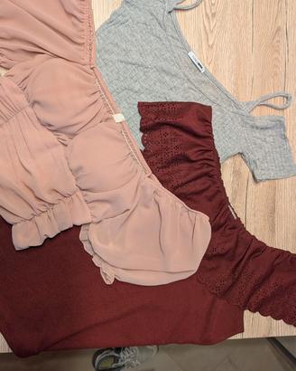 Set di top e magliette