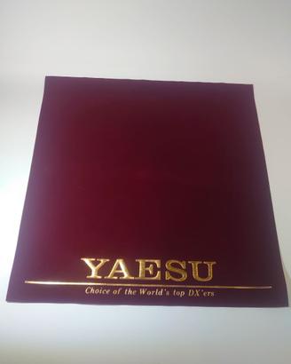 YAESU TAPPETINO VINTAGE DA ESPOSIZIONE