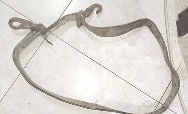 cintura arrampicata alberi, pali luce cuoio 