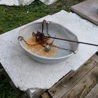 dono bilancia di latta 