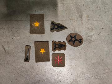 patch militari in panno esercito italiano 