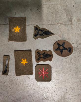 patch militari in panno esercito italiano 