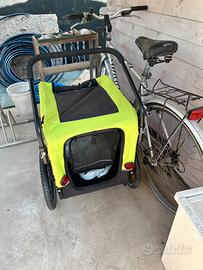 Carrellino rimorchio per vani fino a 25 kg