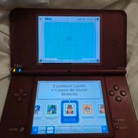 Nintendo DSi XL Rosso Bordeaux + Caricatore origin