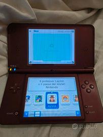 Nintendo DSi XL Rosso Bordeaux + Caricatore origin