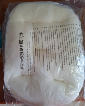 Cuscino relax per animali _ marrone-beige pell