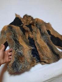 giacca, elegante di volpe vintage 