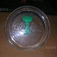 Vassoio coca-cola in vetro