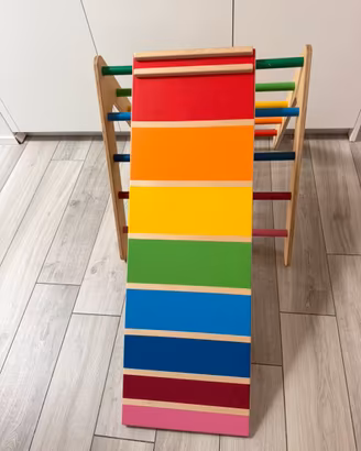 Triangolo di Pikler con scivolo