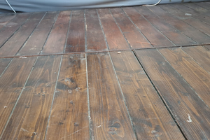 Pedana veranda roulotte