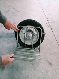 portapacchi ruota di scorta vespa