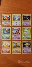 Lotto 27 Carte Pokémon Vintage Set Base 