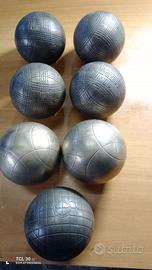 Bocce antiche in ottone