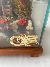 Soprammobile in vetro anni 80