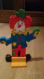 Clown Puzzle in legno