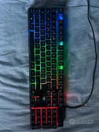Setup GXT Tastiera, Mouse, Tappetino tutto a led